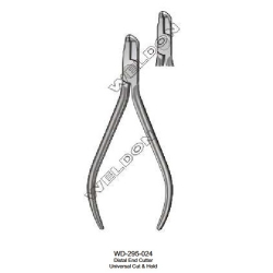 KLESZCZE ORTODONTYCZNE DYSTALNE TC - Do cięcia i trzymania drutu, dł. 13.5cm T/C